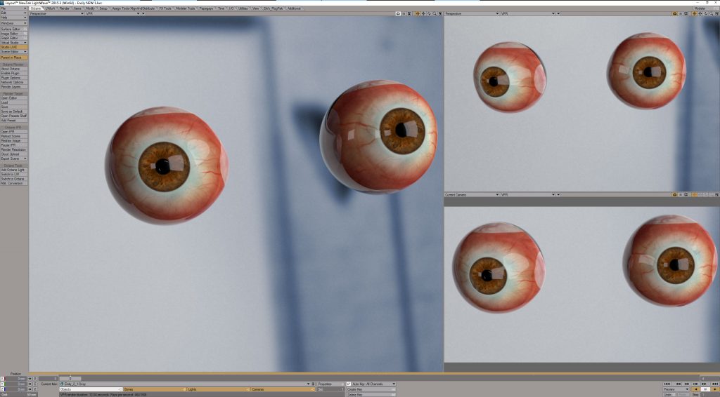 Oczy 3D, 3D Eyes