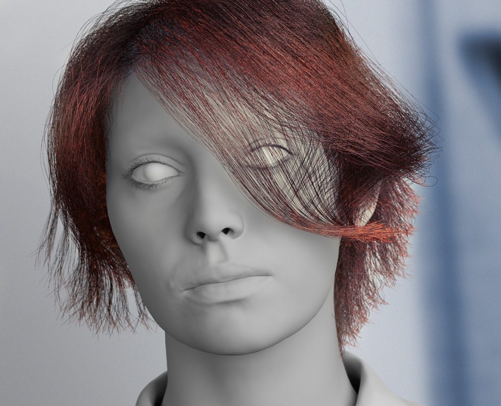 3D włosy, CG hair