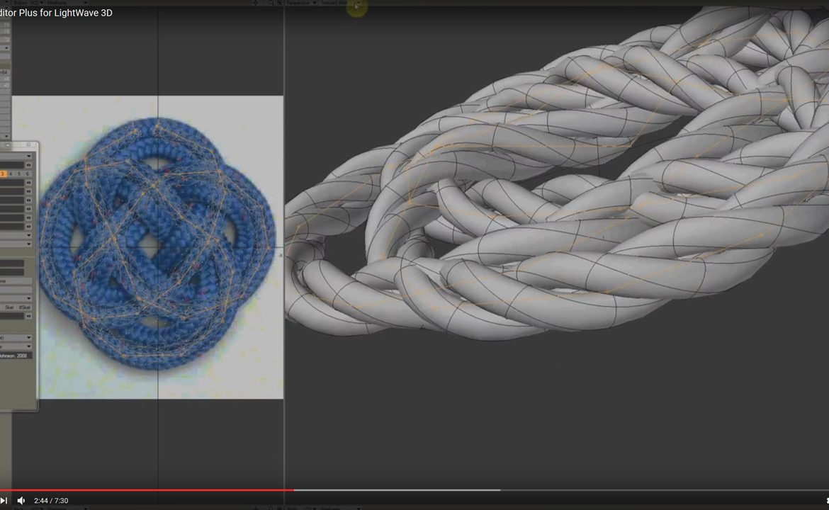 Rope-Editor-Plus, modelowanie 3d