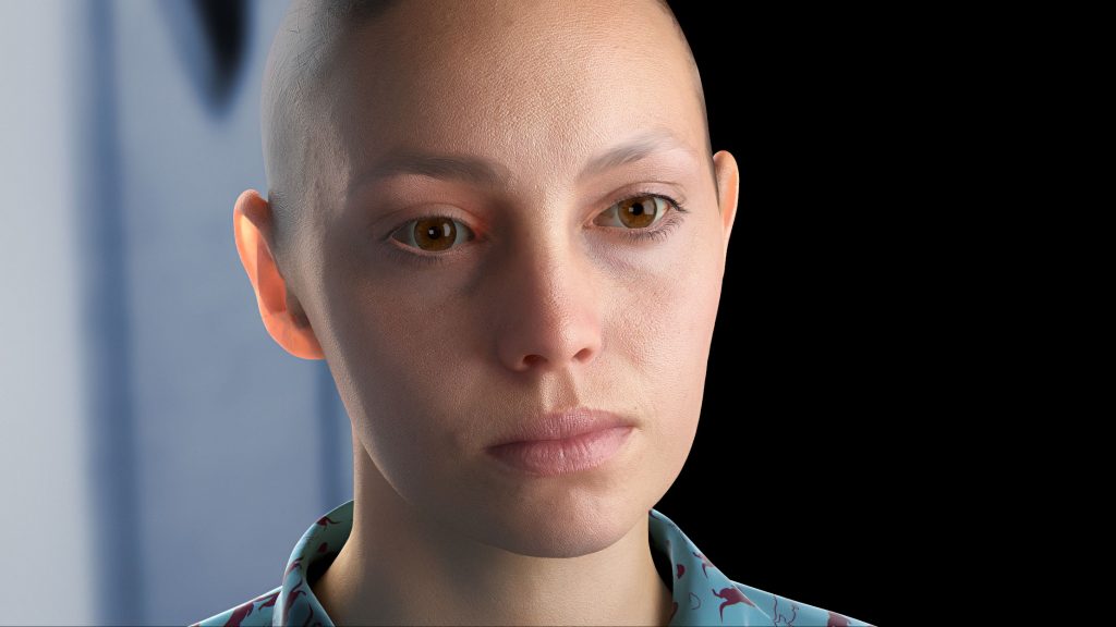 skin shader, SSS, Skin 3D.